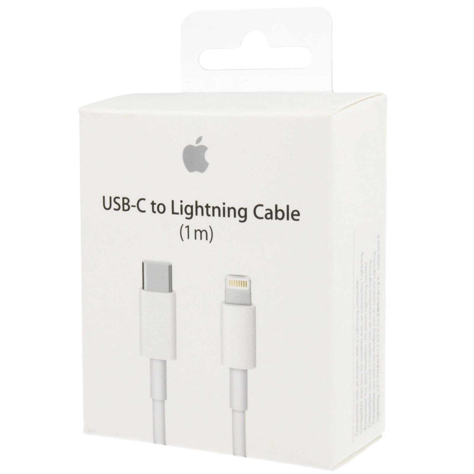 Apple  USB-C a Lightning (1 m) $ 7,69 USD